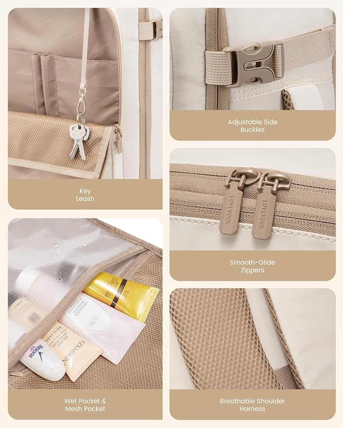 LOVEVOOK Travel Backpack for Women & Men - Image 9