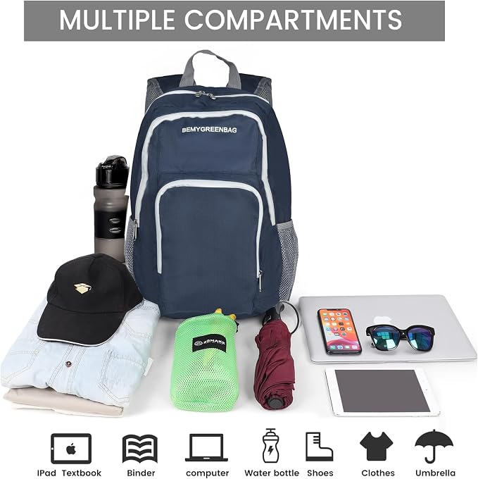 35L Foldable Waterproof Backpack - Image 4