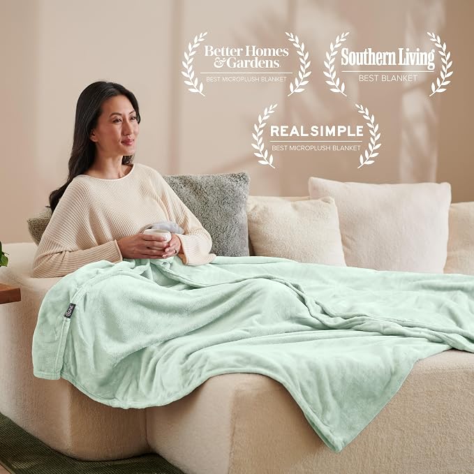 Bare Home Fleece Blanket - Image 5