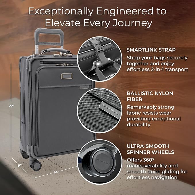 Briggs & Riley Essential 22" Carry On Expandable Spinner - Image 2