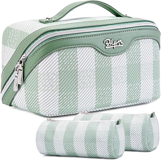 BOYATU Makeup Bag Travel Cosmetic Bag: 3 Pcs Set Portable Make up Bags by BOYATU