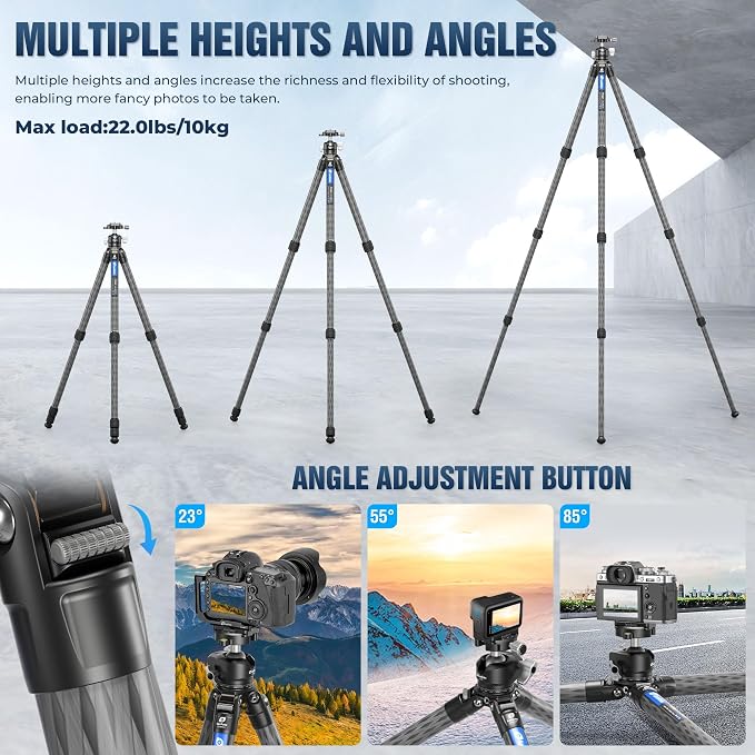 Carbon Fiber Tripod for Camera - Image 3