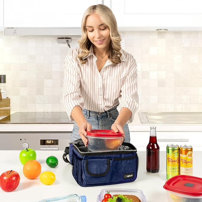 OPUX Lunch Box for Men, Adult Lunch Box Cooler, Insulated Lunch Bag Women - Image 4
