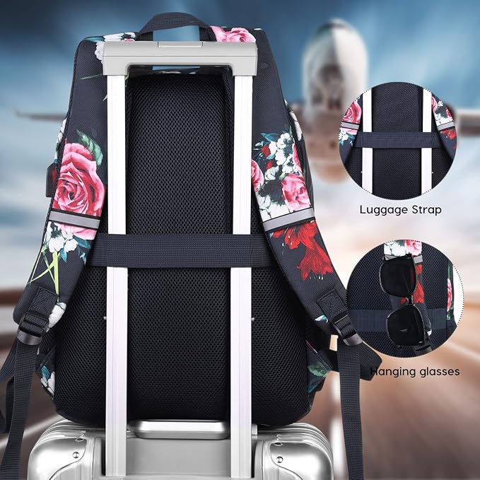 School Backpack, Casual Bookbag Women and Teen Girl Schoolbag - Image 6