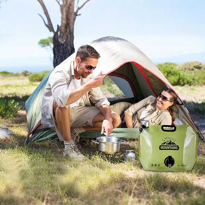 Collapsible 8L Water Storage Bag, BPA-Free Portable Folding Water Jug - Image 8