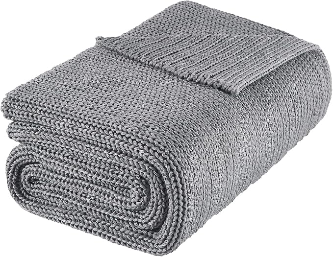 L'AGRATY Knitted Weighted Blanket by LAGRATY