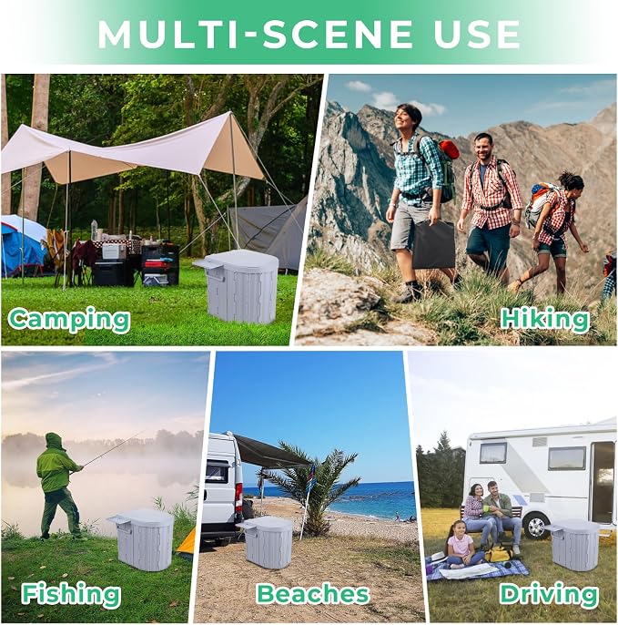 Sckee Camping Toilet, Portable Toilet - Image 7