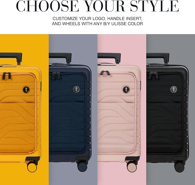 Bric's B|Y Ulisse Spinner Carry-On Suitcase, Lightweight Expandable Hard Shell - Image 5