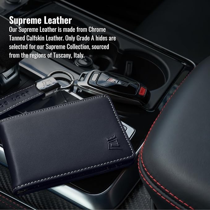 Kings Loot Wallet for Men | Minimalist Slim RFID Blocking Leather Design - Image 2