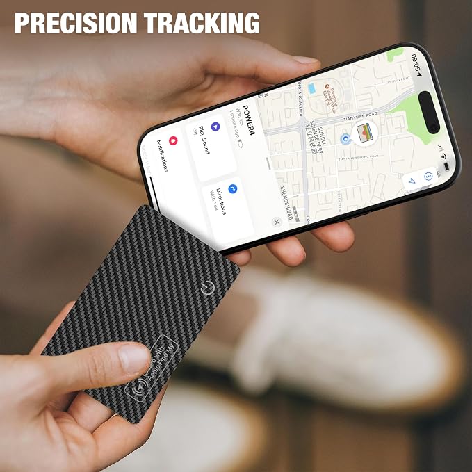WHEREMYLUV-Item-Finder-for-Wallet, Ultra Thin Bluetooth Tracker Card Compatible - Image 4