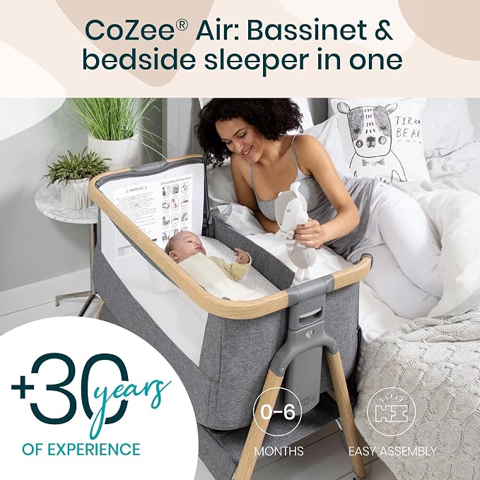 CoZee® Air Baby Bassinet & Bedside Sleeper - Image 2