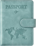 Eoehro Passport Holder for Travel Essentials, Passport Wallet Cover Case for by welcometoEoehro
