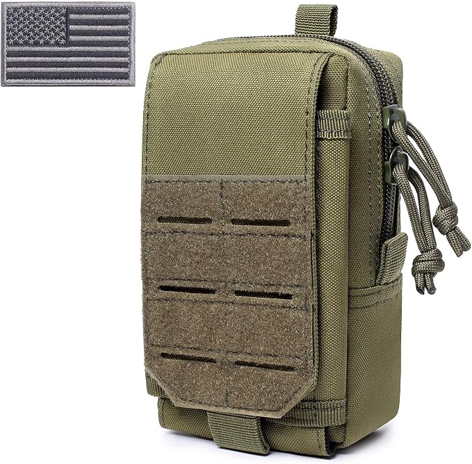 Tactical Molle EDC Pouch Cellphone Pouch Holder Utility Gadget Organizer Bag by Atwilltap
