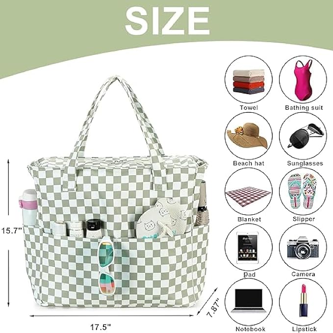 Waterproof Beach Tote Pool Bags - Image 2