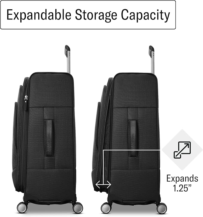 Samsonite UpLIFT Lightweight Softside Carry-On Luggage - Image 7