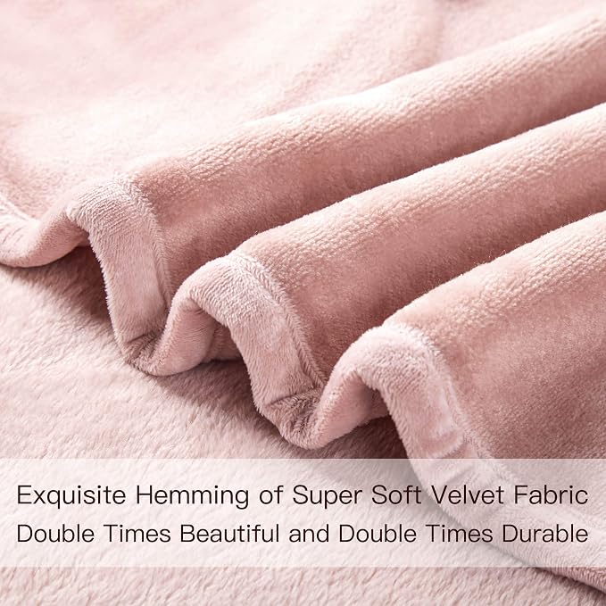 Surii Home Luxury Microfiber Flannel Blanket, Super Soft, and Breathable - Image 3