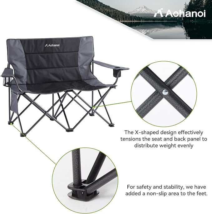 Oversized Double Camping Chairs - Image 5