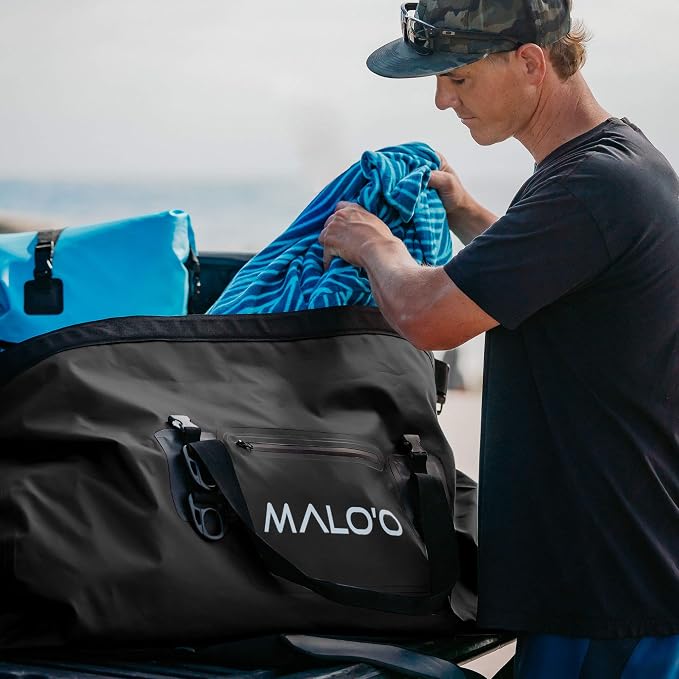 Malo'o Waterproof Dry Bag Duffel 40L/60L/100L, Roll Top Duffel Keeps Gear Dry - Image 9