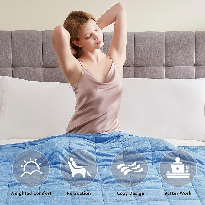 L'AGRATY Weighted Blanket - Image 3