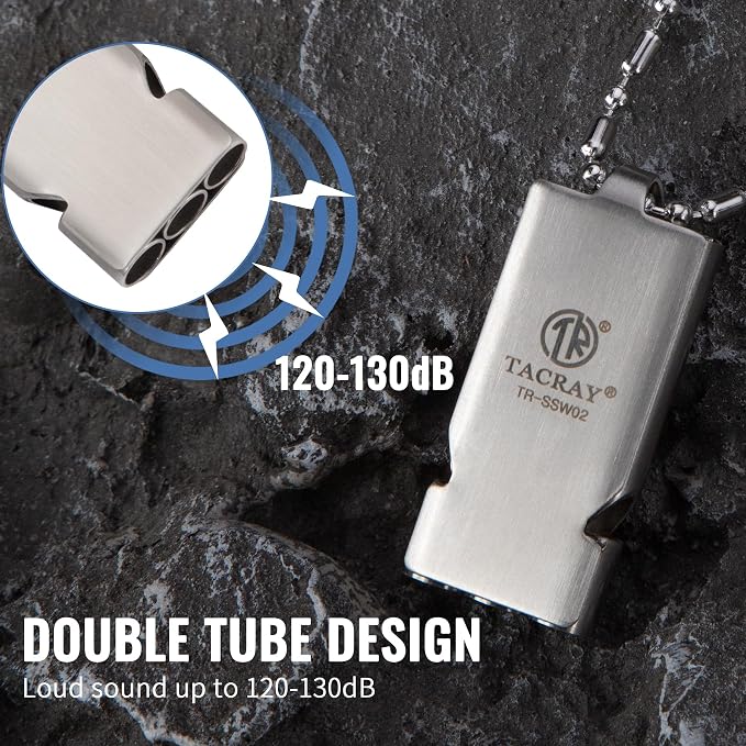 TACRAY Emergency Whistles Lifeguard Safety Whistle - Image 3