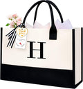 BAGAIL Initial Tote Bag, Personalized Birthday Gifts by BAGAIL