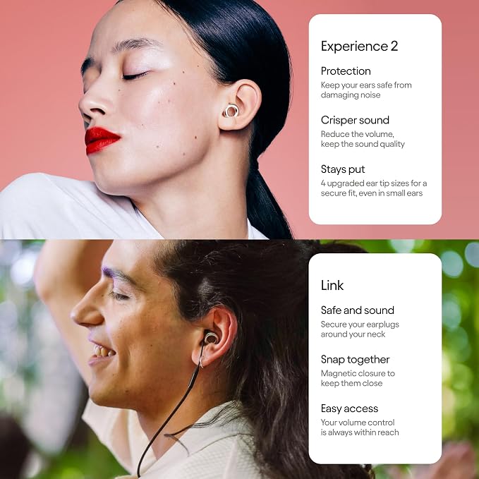 Loop Earplugs Experience Bundle Loop Experience 2 + Link | Reusable Ear Plugs - Image 3