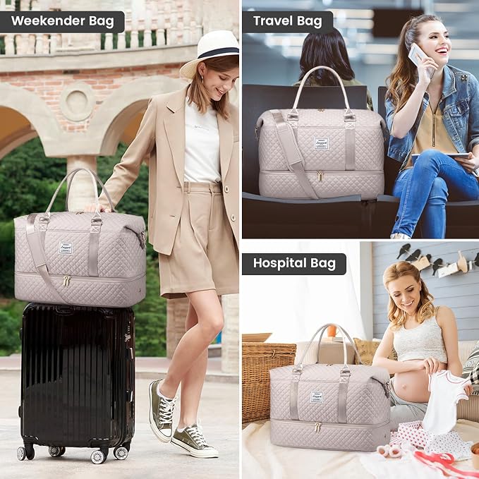LOVEVOOK Travel Duffle Bag, Weekender Bags - Image 6