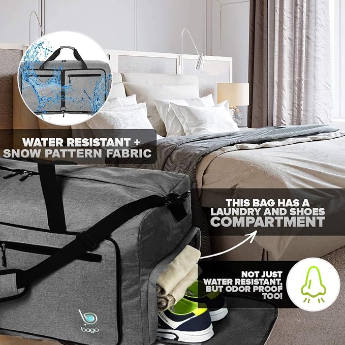 Bago Large Foldable Duffel Bags - Image 4