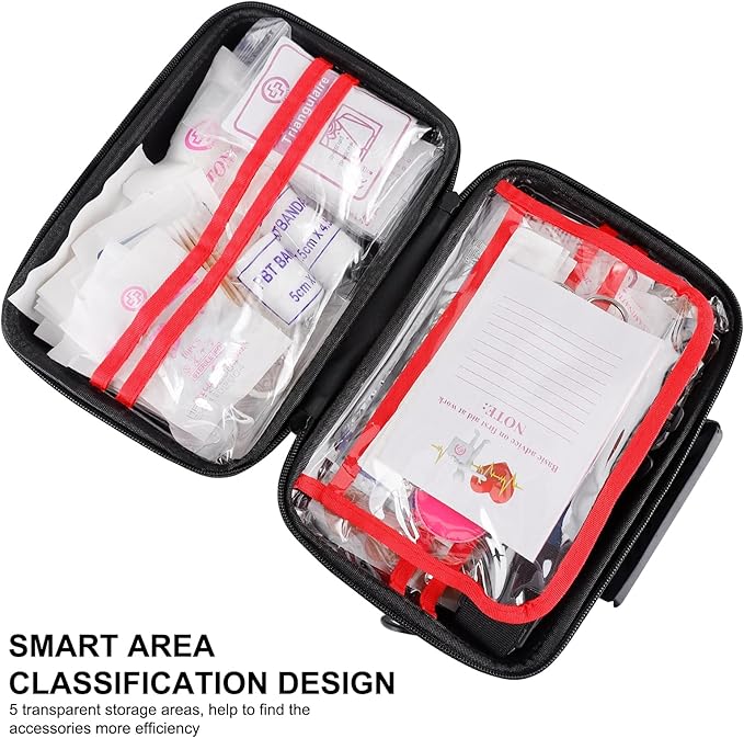 410 Piece Waterproof Hard Shell First Aid Kit - Image 5