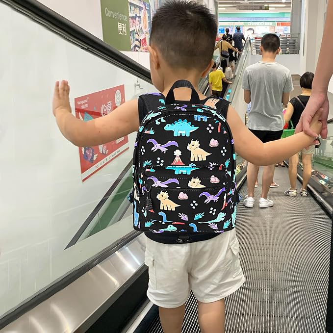 Accmor Toddler Backpack with Leash, Cute Dinosaur Kids Backpack + Anti Lost - Image 8