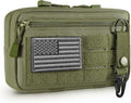 Tactical Molle Admin Pouch Utility Laser Cut EDC Tool Pouch Bag Horizontal by FRTKK