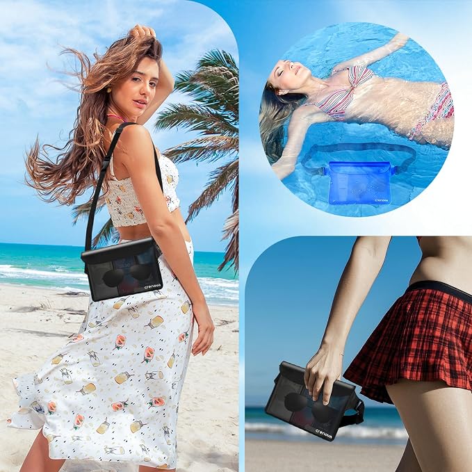 Waterproof Bag Fanny Packs for Women, Cruise Vacation Essentials Waterproof - Image 4