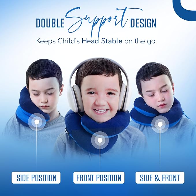 BCOZZY Kids Chin Supporting Travel Pillow - Image 6