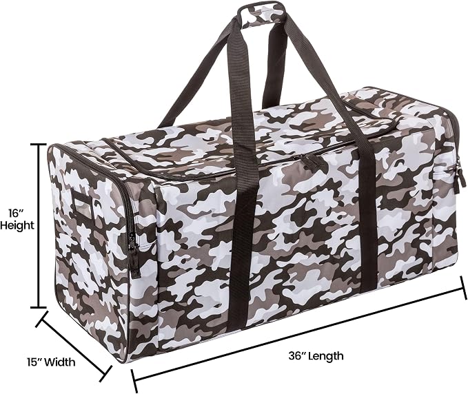 Jetstream Heavy Duty Multi Pocket Durable Sports Gym Equipment Travel Duffel Bag - Image 5