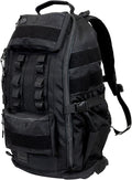 SERIOUS STEEL FITNESS Tactical Backpack and Gym Bag 1000D Nylon Black by SeriousSteelFitness