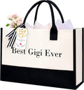 BAGAIL Initial Tote Bag, Personalized Birthday Gifts by BAGAIL