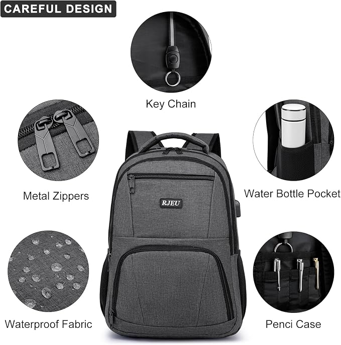 School Backpack for Teens & College Students - Image 3