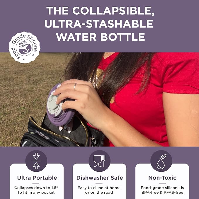 HYDAWAY 25oz Collapsible Water Bottle - Image 3