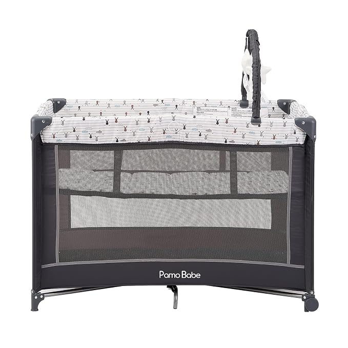 Pamo Babe Portable Playard, Sturdy Play Yard - Image 3