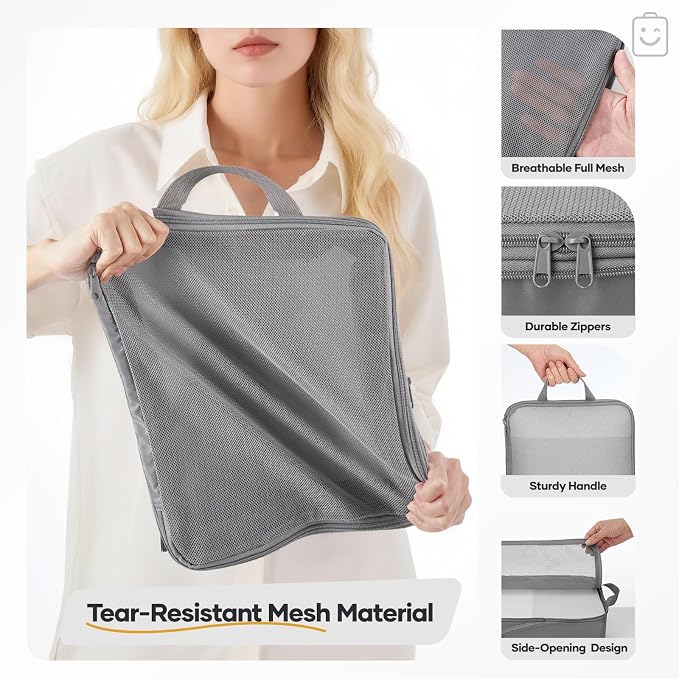 Veken 9/11 Set Compression Packing Cubes - Image 5