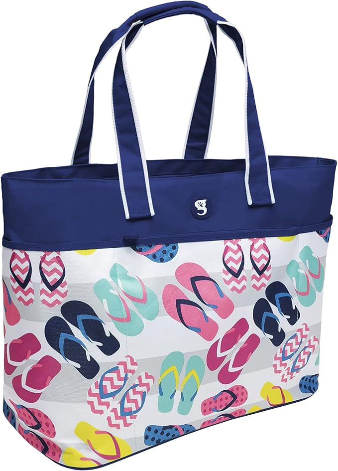 geckobrands Oversized Beach Tote – Large and Stylish Beach Bag - Image 2