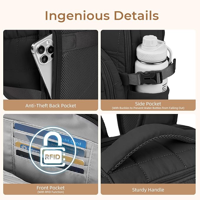 CLUCI 17.3 Inch Laptop Backpack - Image 7