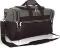 DALIX 17" Blank Duffle Bag Duffel Bag Travel Size Sports Durable Gym Bag by Dalix