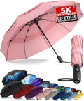 TUMELLA Strongest Windproof Travel Umbrella, Small Strong but Light Portable by Tumella