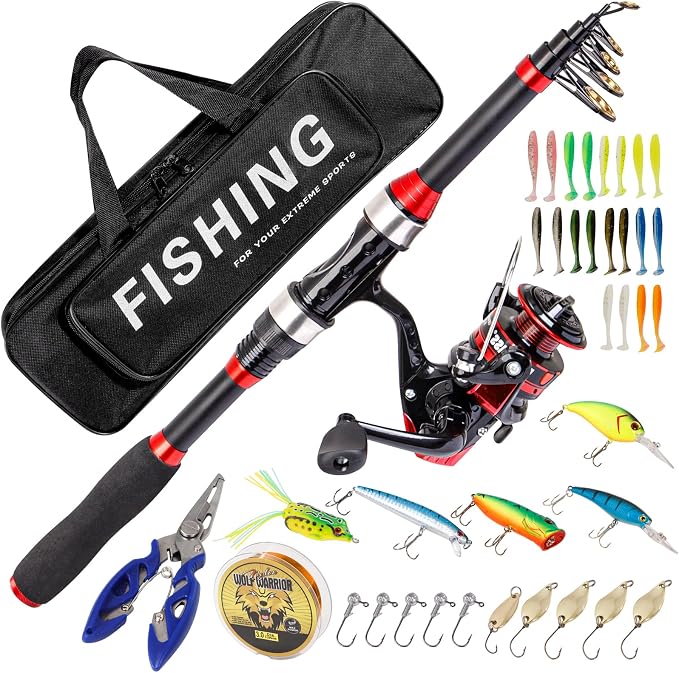 I00000 Fishing Rod and Reel Combos by I00000