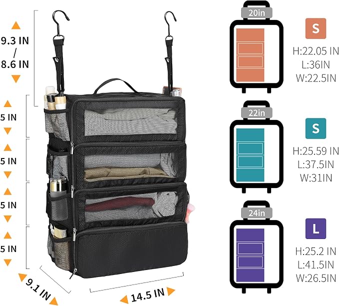 Suitcase Organizer Travel Bags Organizer - Image 2