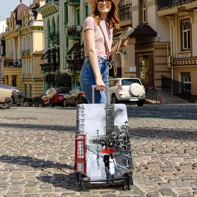 Travel Luggage Cover Suitcase Protector Fits 18-32 Inch Wheel Covers - Image 5