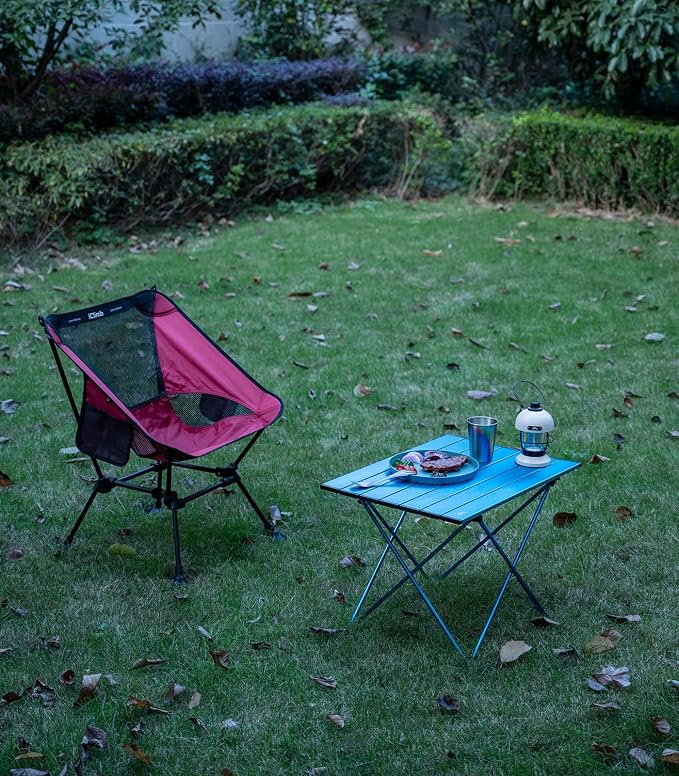 iClimb Ultralight Compact Camping Folding Beach Chair - Image 8