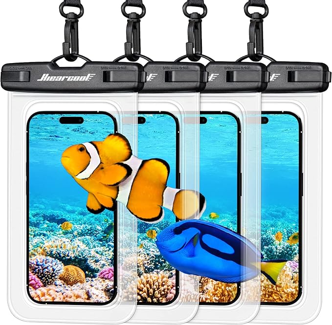 Hiearcool Waterproof Phone Pouch, Waterproof Phone Case, IPX8 Cellphone Dry Bag by Hiearcool