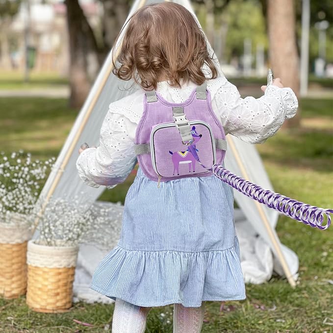 Accmor Toddler Harness Leash, Cute Deer Kids Harness + Anti Lost Wrist Link - Image 5